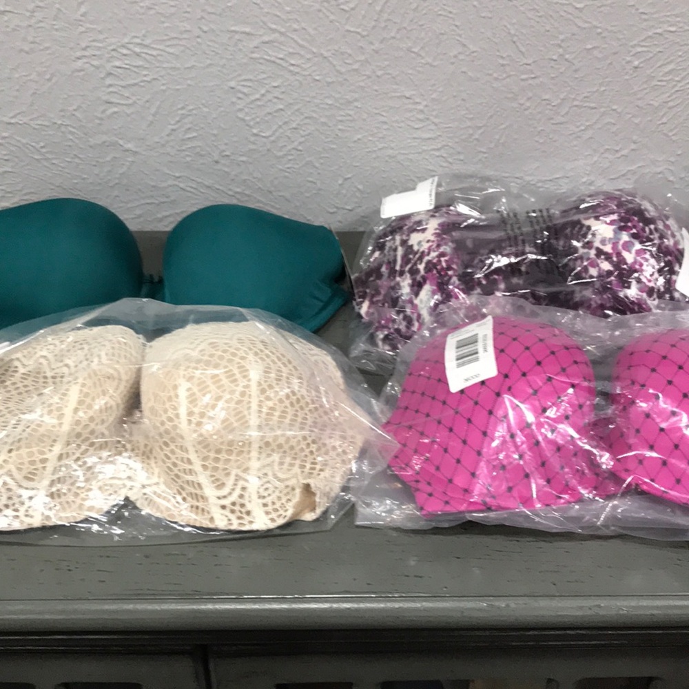 4!!! NWT lane Bryant 36DDD bras